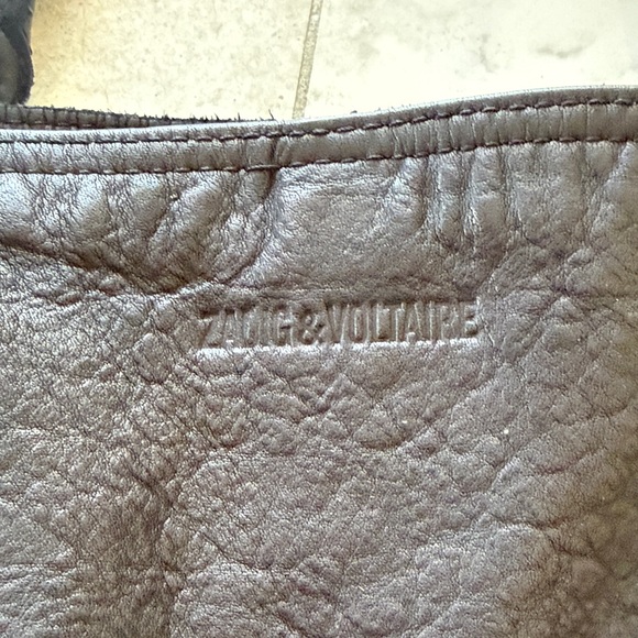 Zadig & Voltaire Leather Expandable Tote NWOT. - Picture 4 of 15